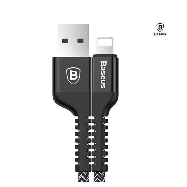 کابل تبدیل USB به لایتنینگ باسئوس مدل Anti-break طول 1.5 متر